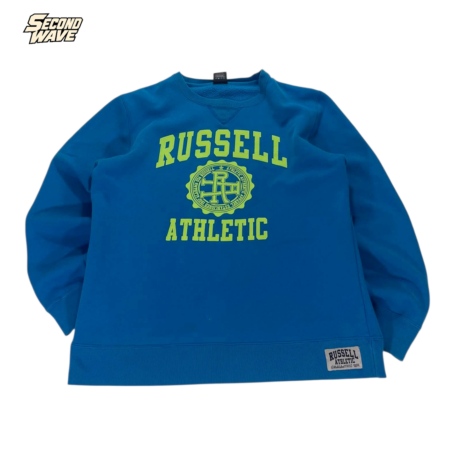 RUSSELL ATHLETIC BLUE CREWNECK (M)
