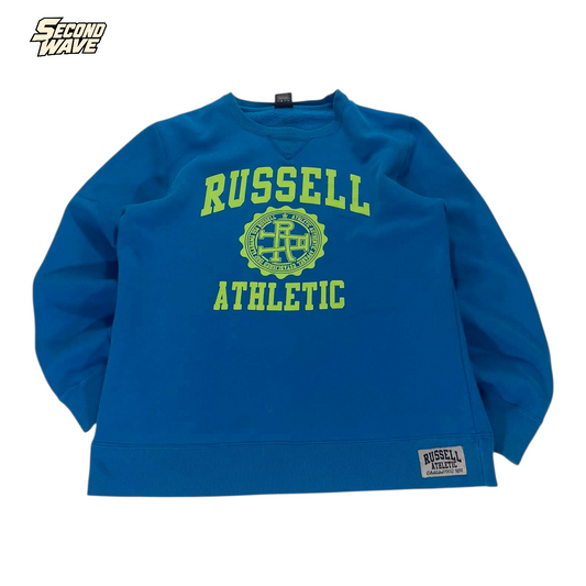 RUSSELL ATHLETIC BLUE CREWNECK (M)