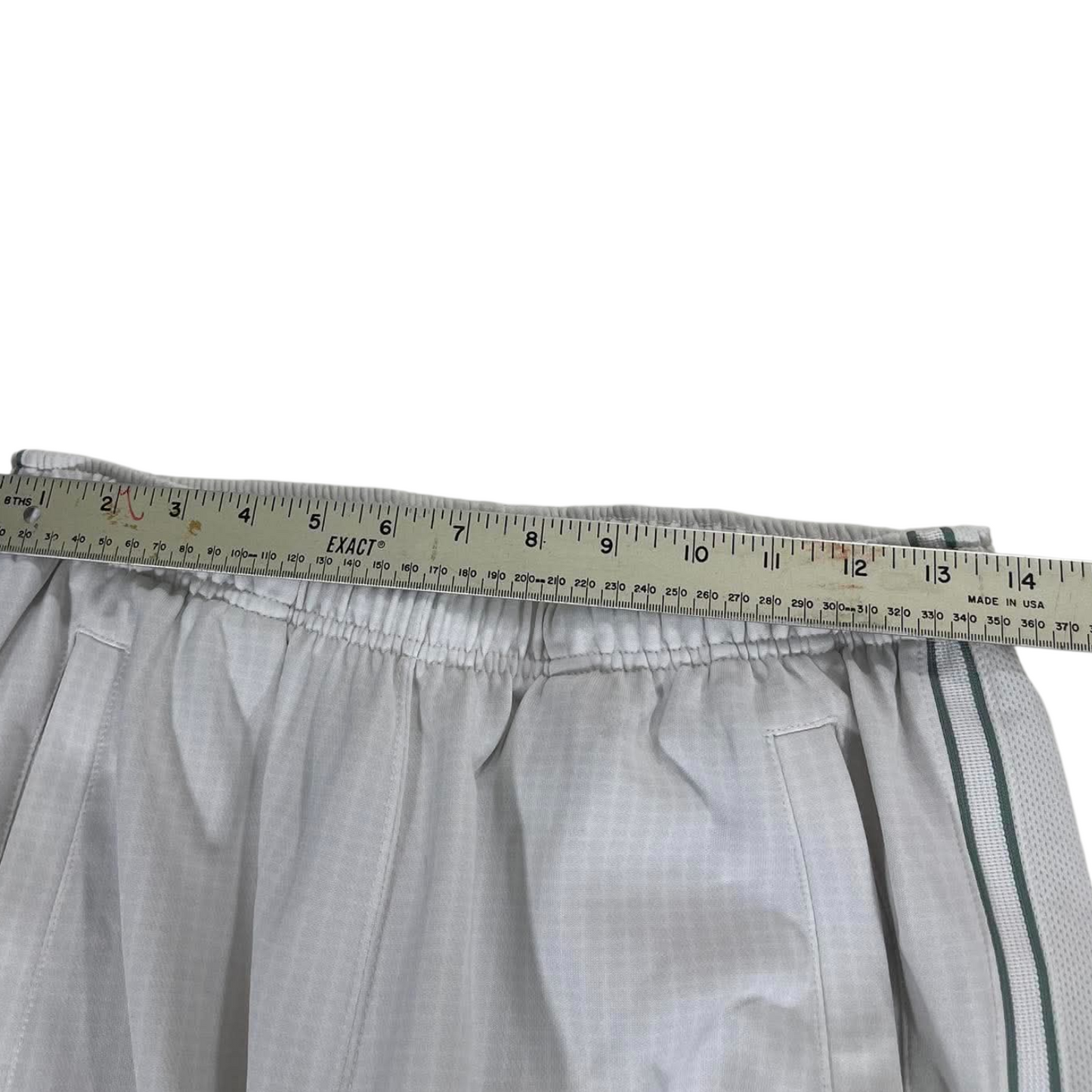 VINTAGE WHITE NIKE GRAY TRACK PANTS (L) ¹