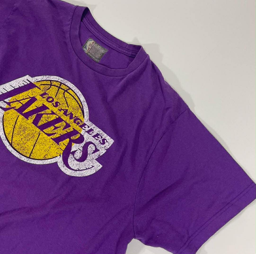 NBA LOS ANGELES LAKERS PURPLE T-SHIRT (XL-XXL)