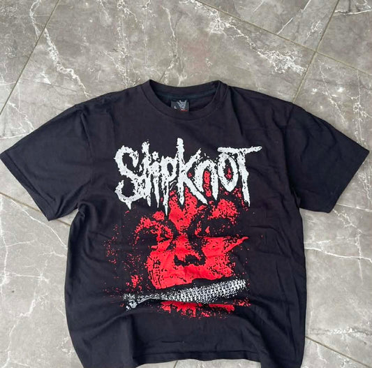 THAI BL SLIPKNOT BLACK BAND TEE (L)