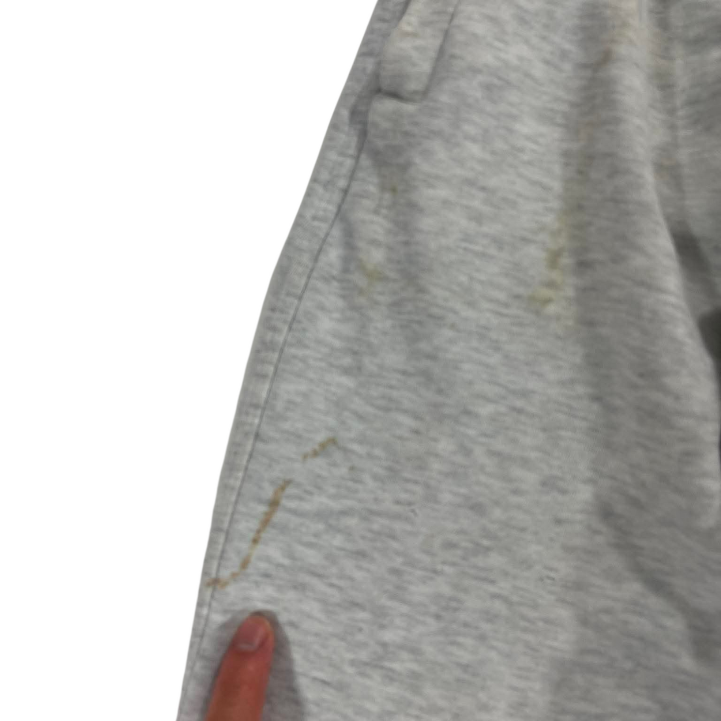 TRASHED TOMMY HILFIGER GREY SWEATPANTS (S)