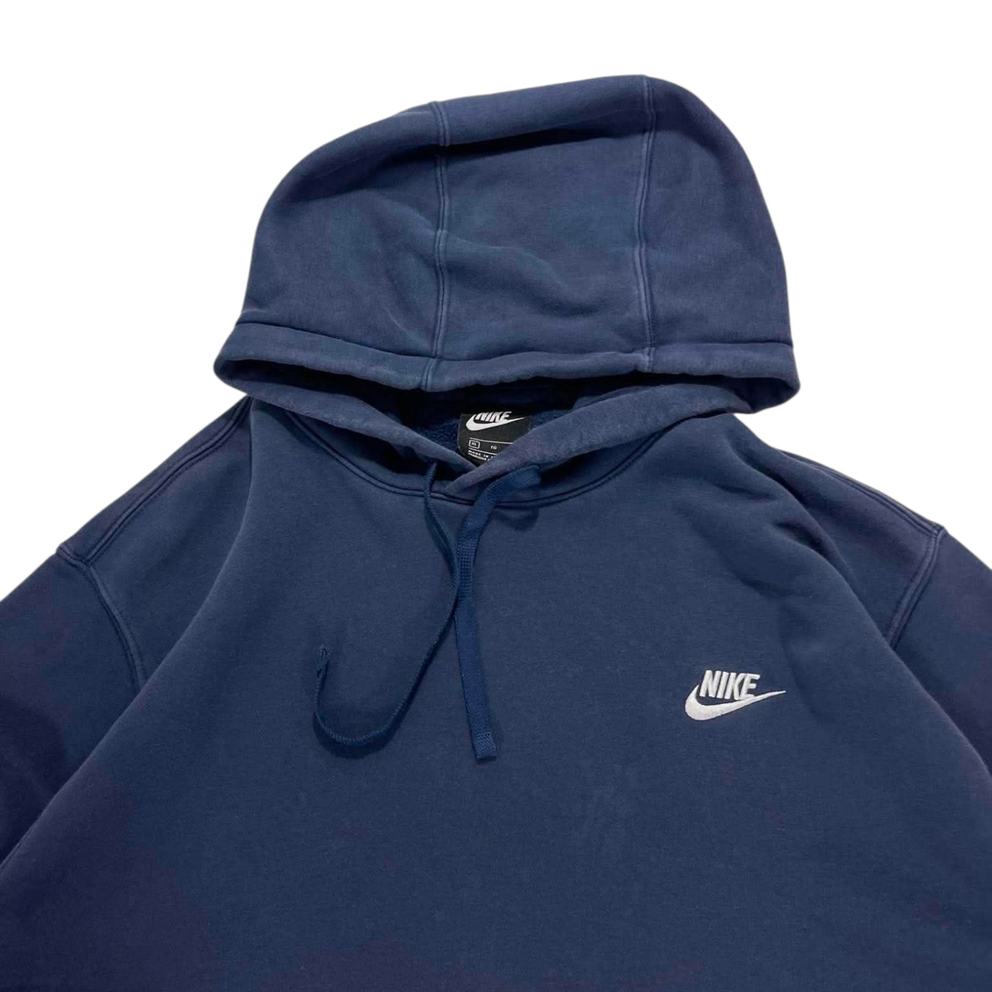 CLASSIC NIKE NAVY BLUE HOODIE (L)
