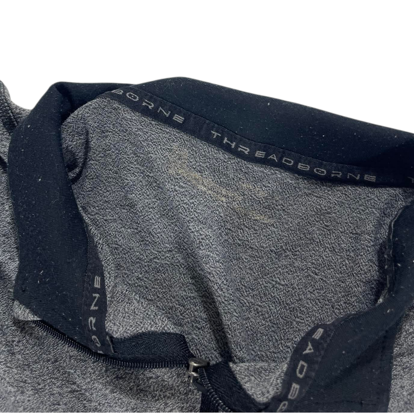 UNDER ARMOUR GREY QUARTER ZIP SWEATSHIRT (L)