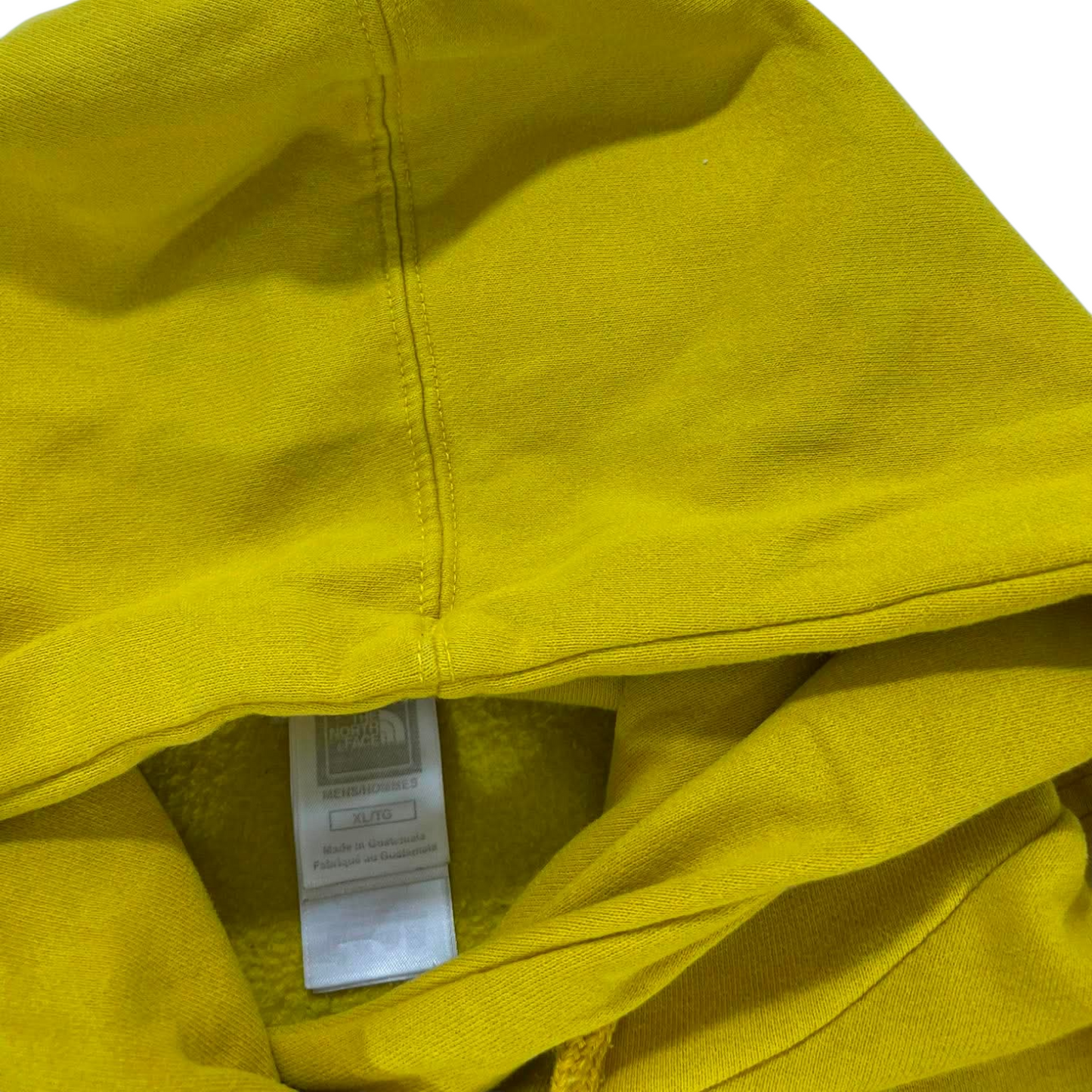 THE NORTH FACE YELLOW HOODIE (XL)
