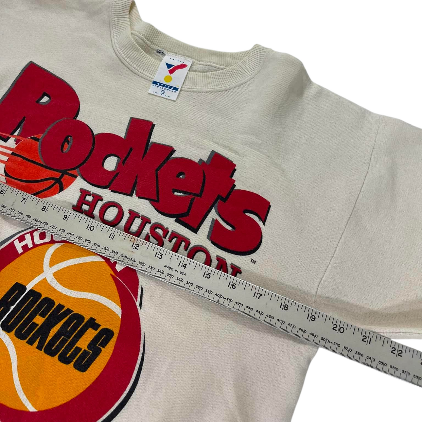 90S ARTEX HOUSTON ROCKETS CREWNECK (M)