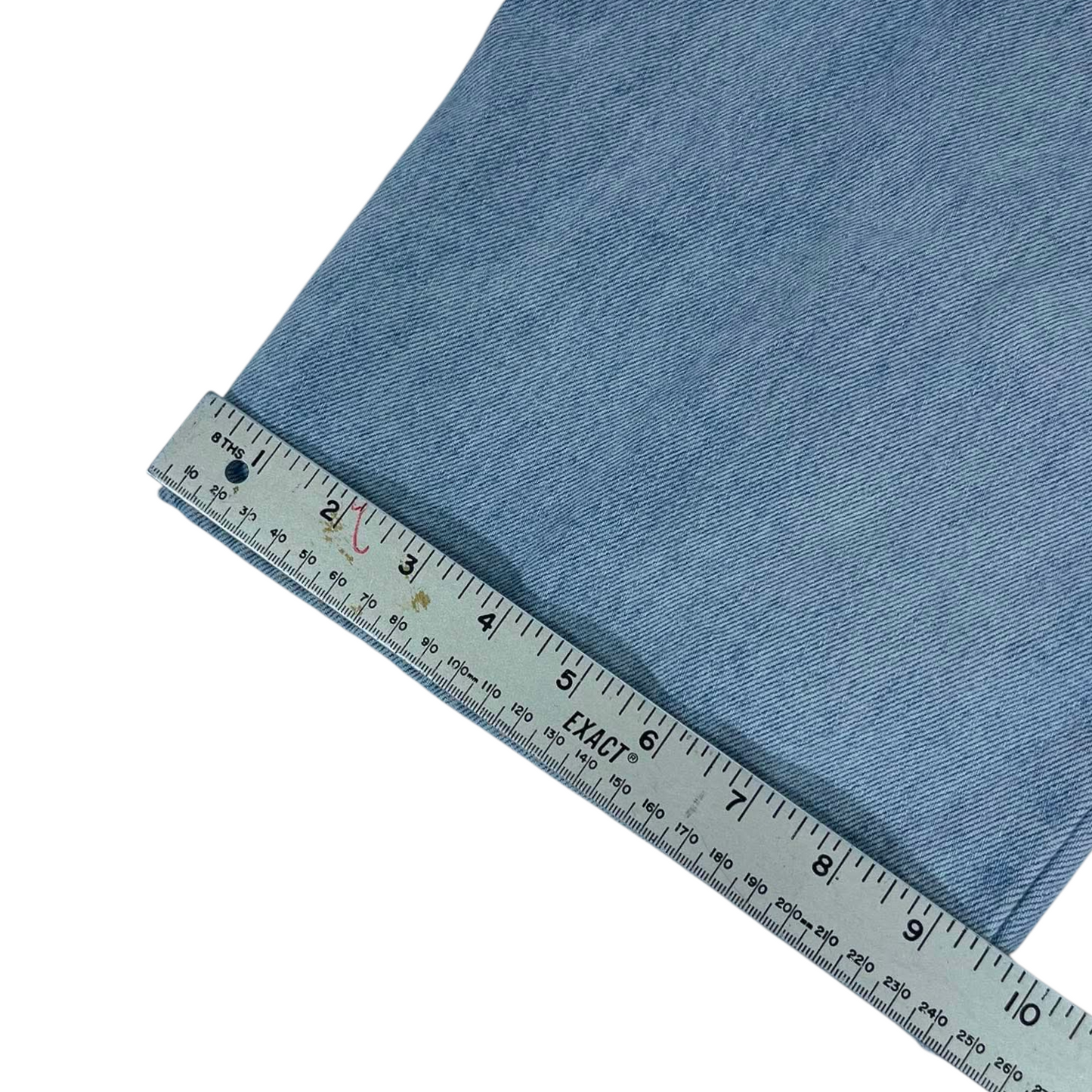 GLASSONS WIDE LEG BLUE DENIM JEANS (14)