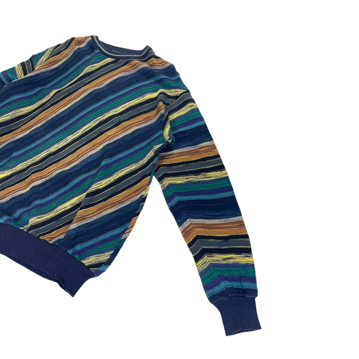 90S TUNDRA STRIPED SWEATER (XL)