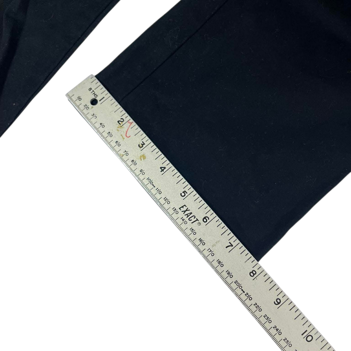 TOMMY HILFIGER BLACK CHINO TROUSERS (34)