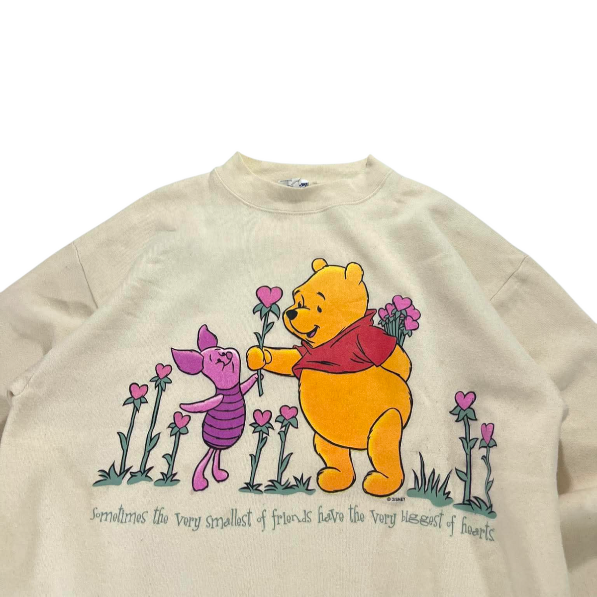 DISNEY WINNIE THE POOH AND PIGLET CREWNECK (M - L)