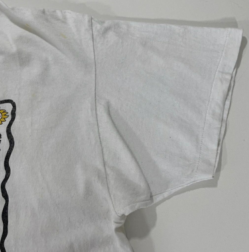 90S SINGLE STITCHED JESUS GRAPHIC WHITE T-SHIRT (L-XL)