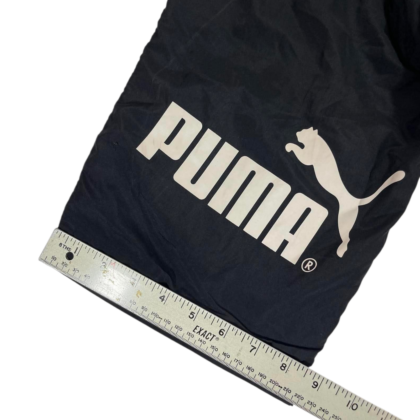 PUMA BLACK BAGGY TRACK PANTS (XXL)