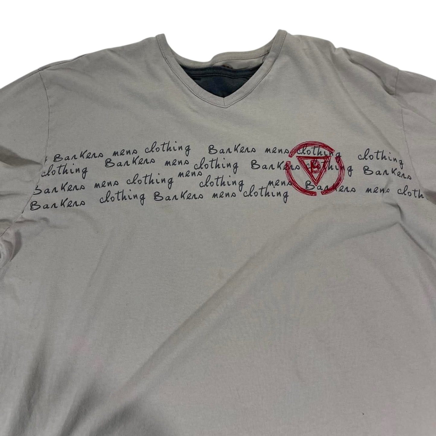 Y2K BARKERS LONG SLEEVE SHIRT WITH RED LOGO (XL-XXL)