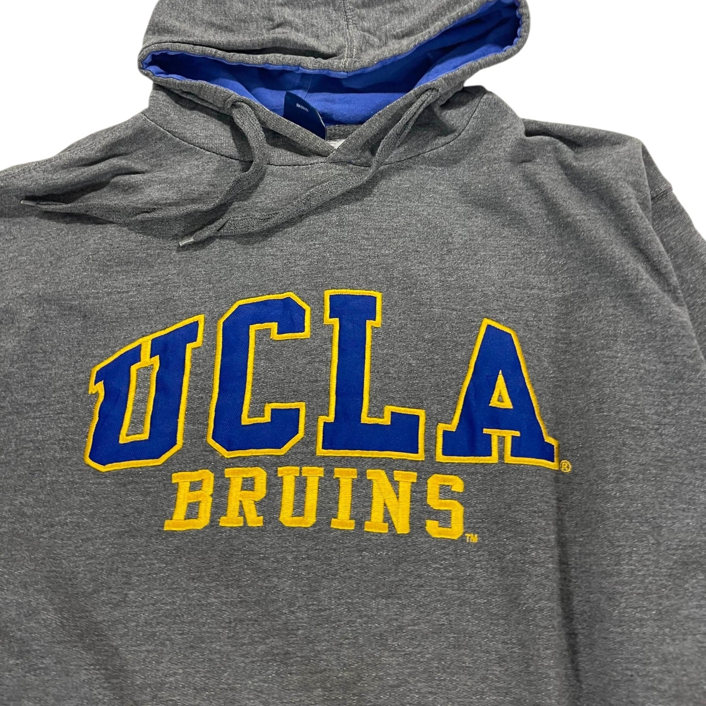 Y2K UCLA BRUINS GRAY HOODIE (M)