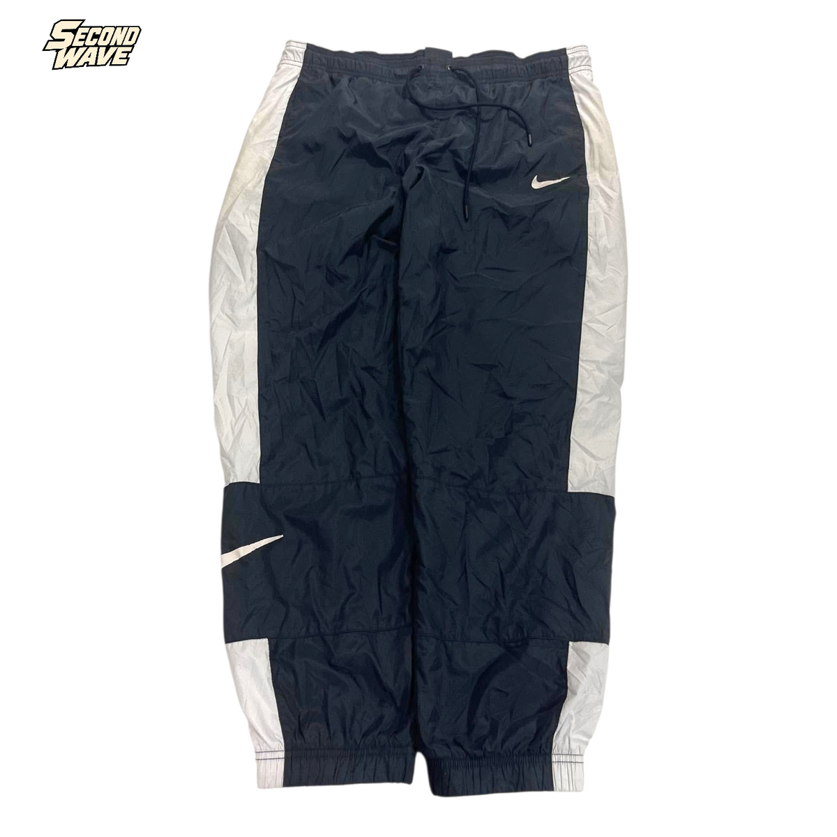 NIKE BLUE TRACK PANTS³ (L)
