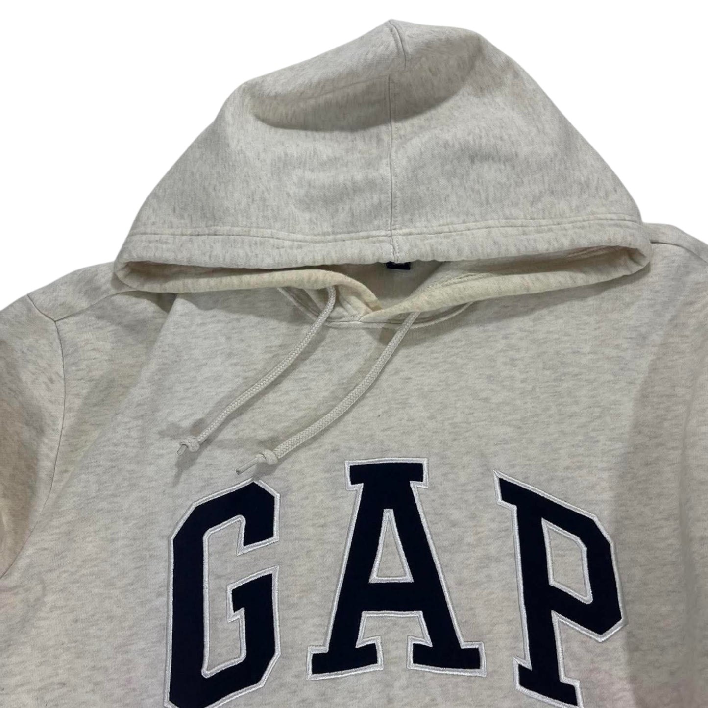 VINTAGE EMBROIDERED GAP HOODIE (L)