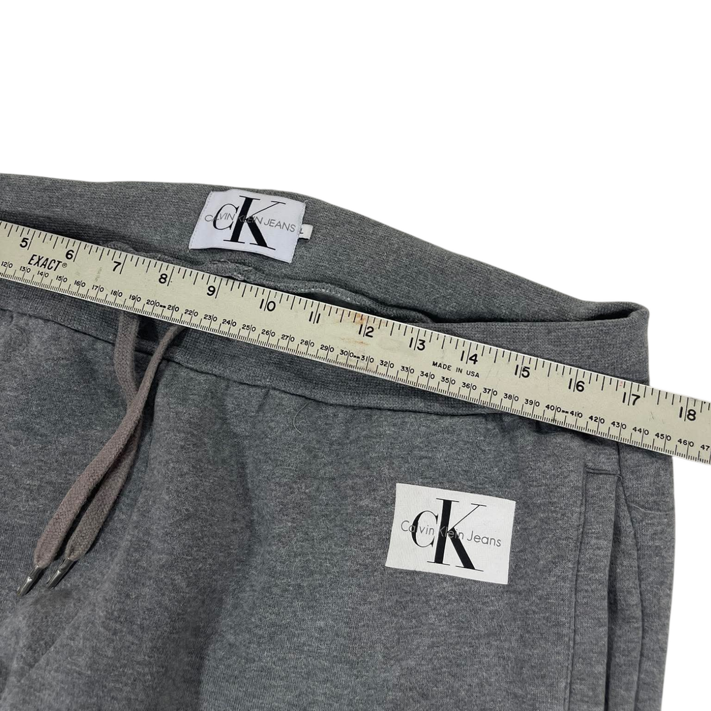 CALVIN KLEIN GREY SWEATPANTS (L)