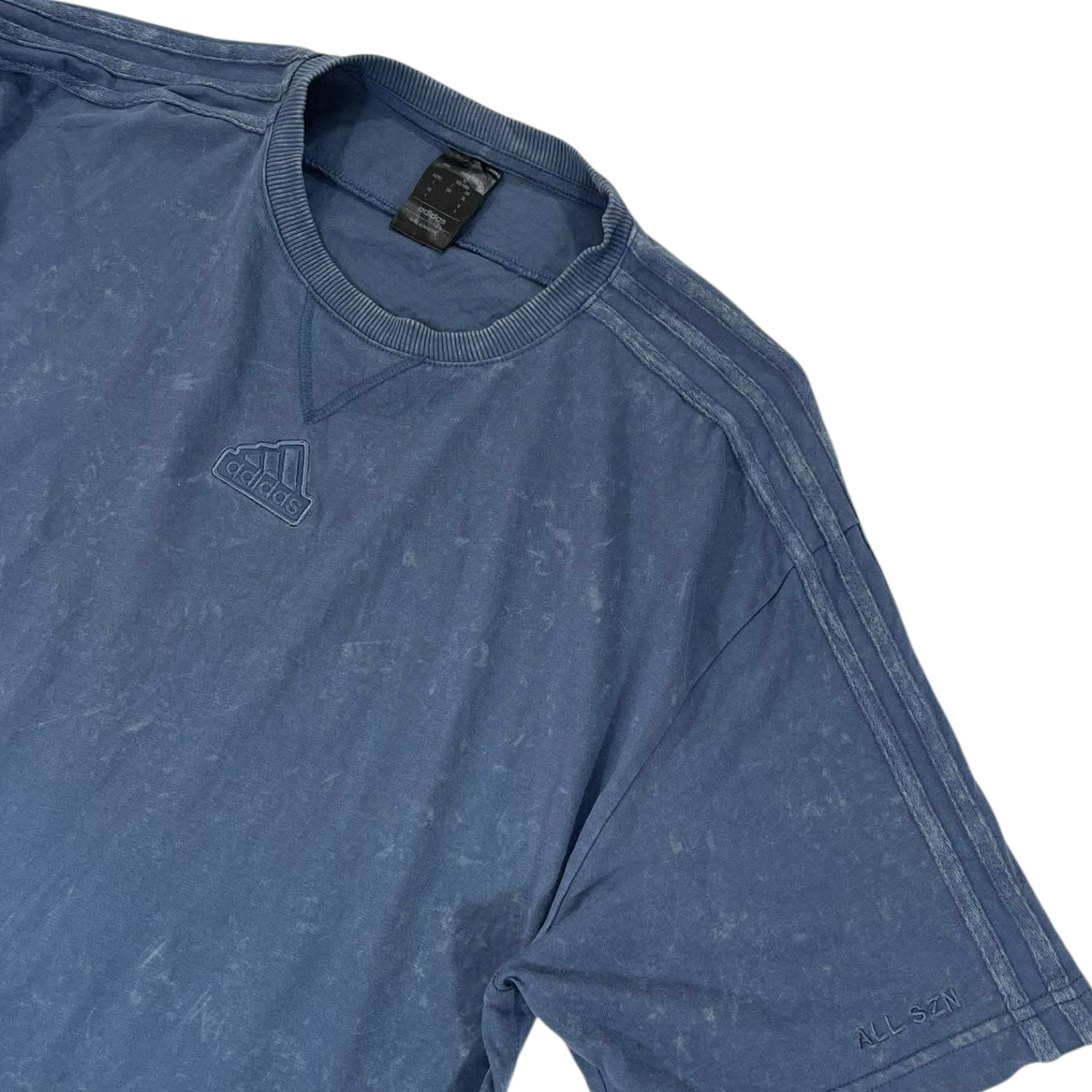 ADIDAS T-SHIRT WITH EMBROIDERED LOGO (L)