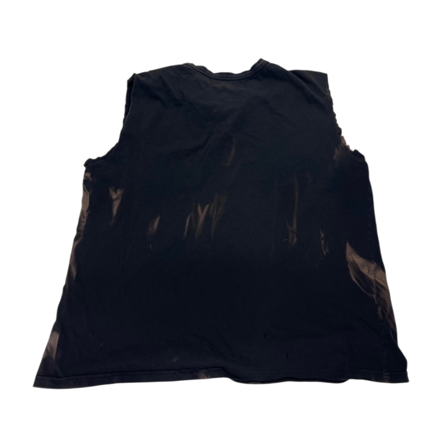Y2K GRUNGE AFFLICTION STYLE BLACK TANK TOP (XL)