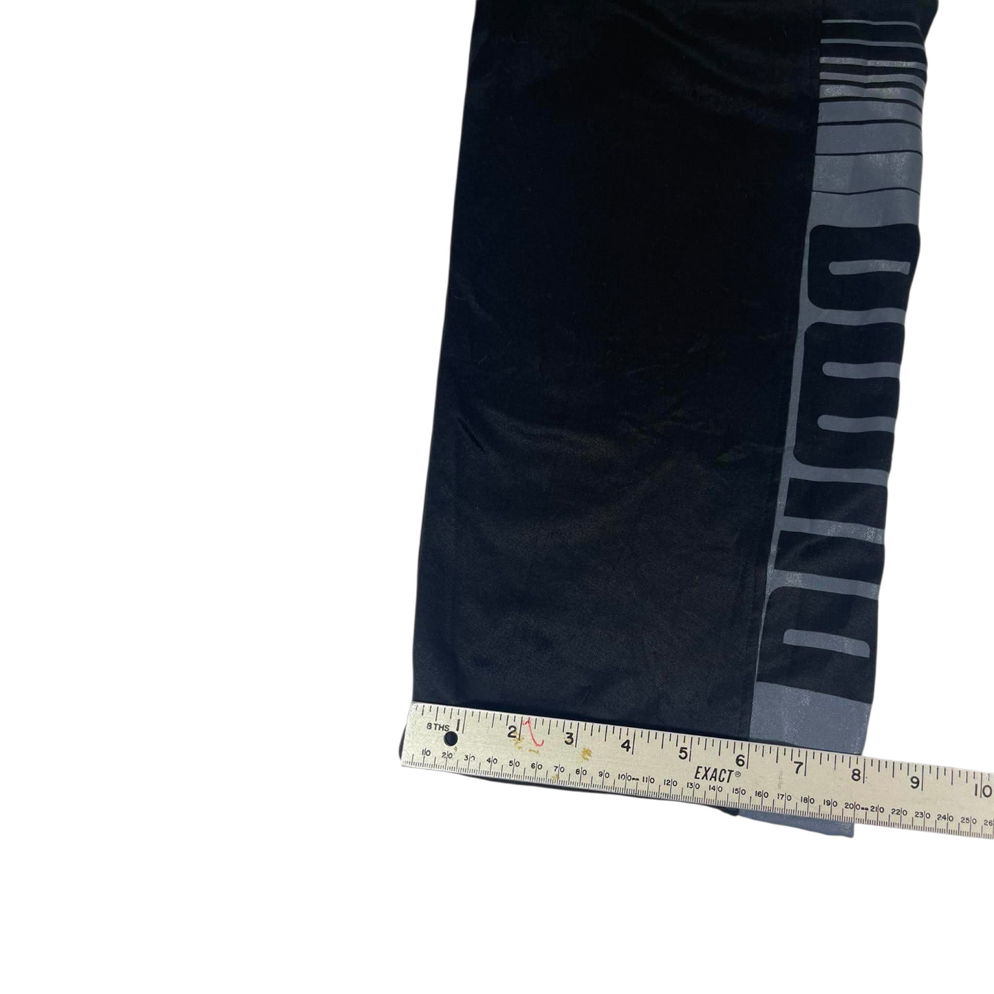 PUMA BLACK BAGGY TRACK PANTS (L)