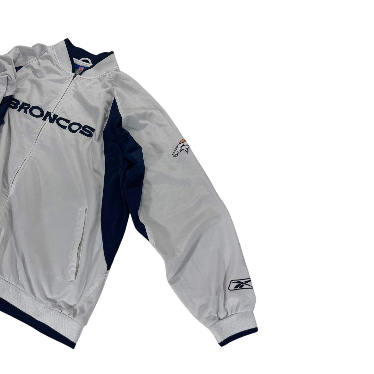 VINTAGE NFL DENVER BRONCOS REEBOK JACKET (XL)