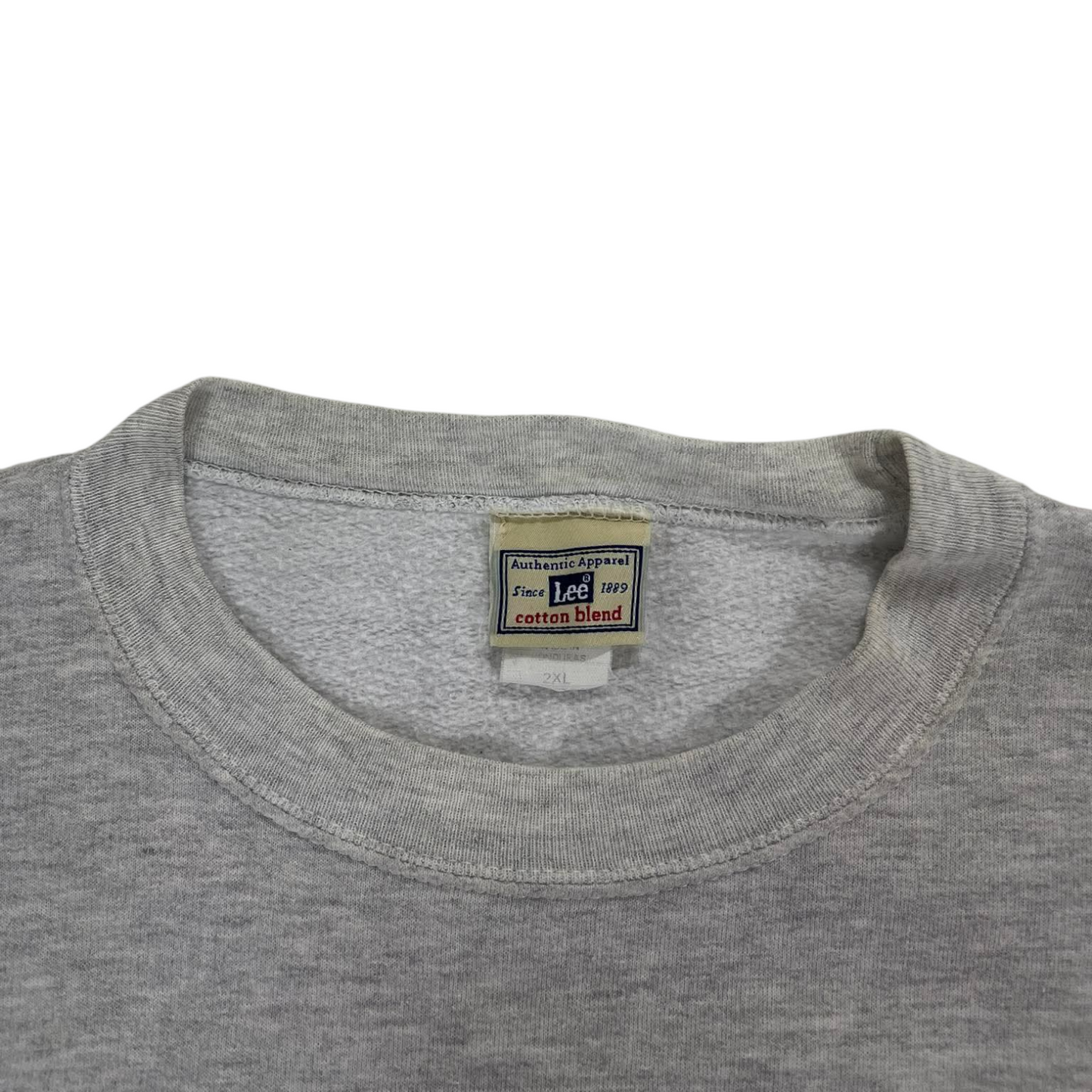 LEE GREY MISSOURI TIGERS CREWNECK SWEATSHIRT (L)