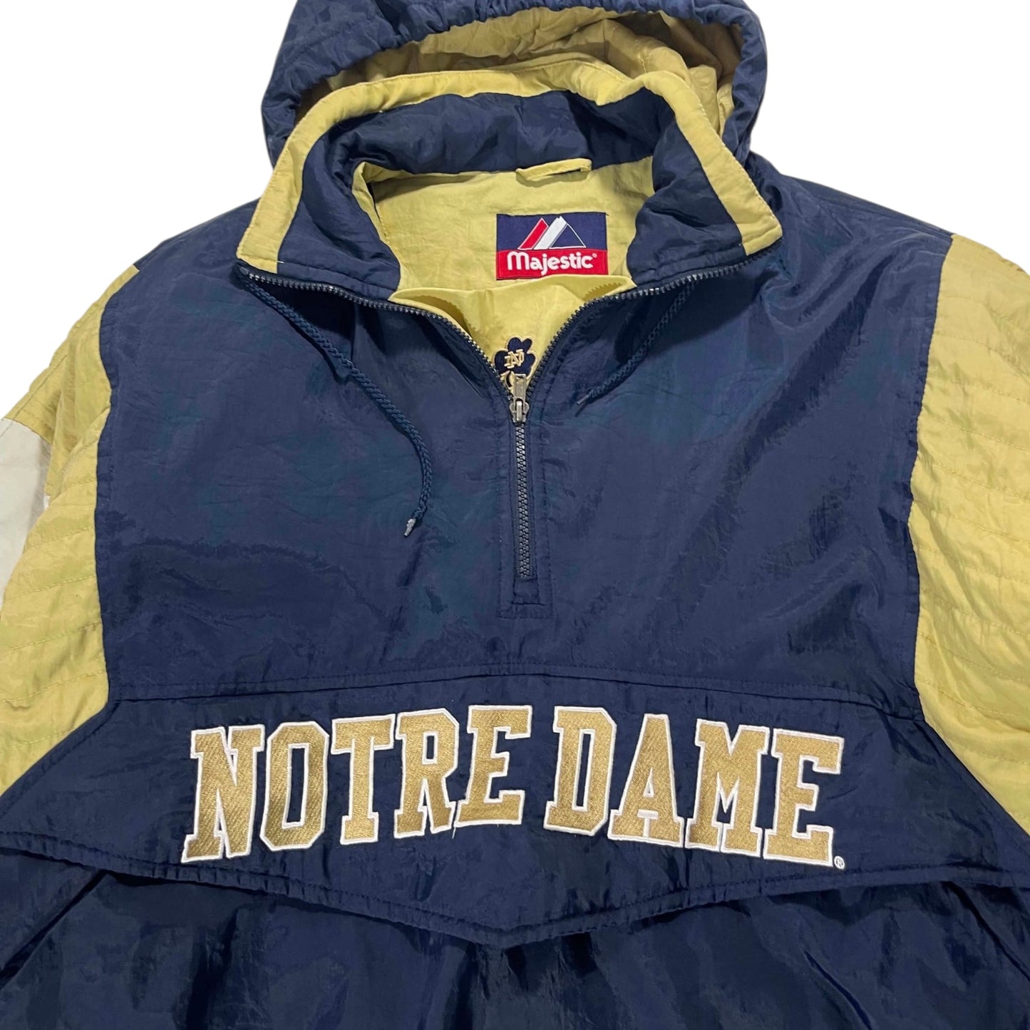 VINTAGE MAJESTIC ATHLETIC NOTRE DAME JACKET (L)