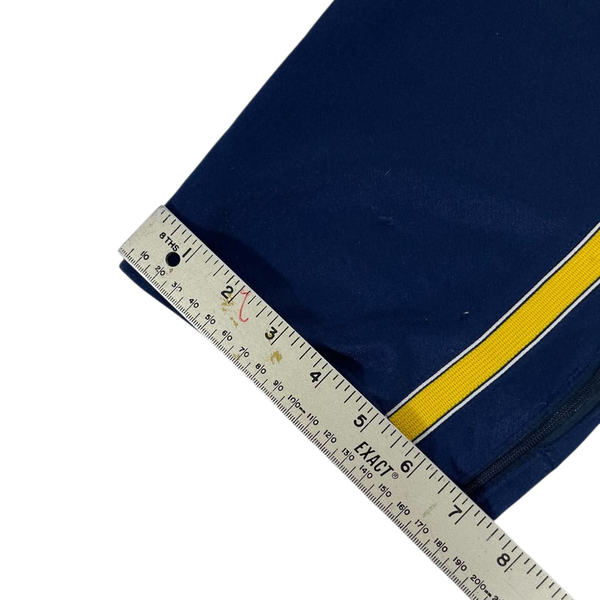 NIKE BLUE/YELLOW TRACK PANTS¹¹ (BEST FIT M)