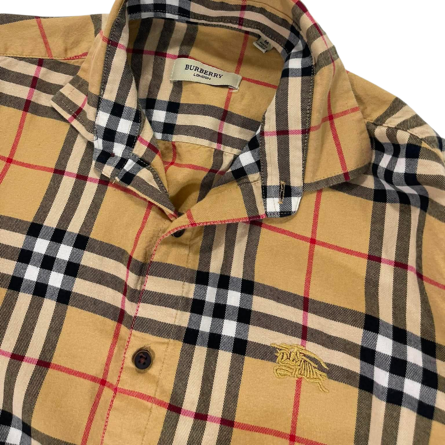 BURBERRY LONDON CHECK SHIRT (M)