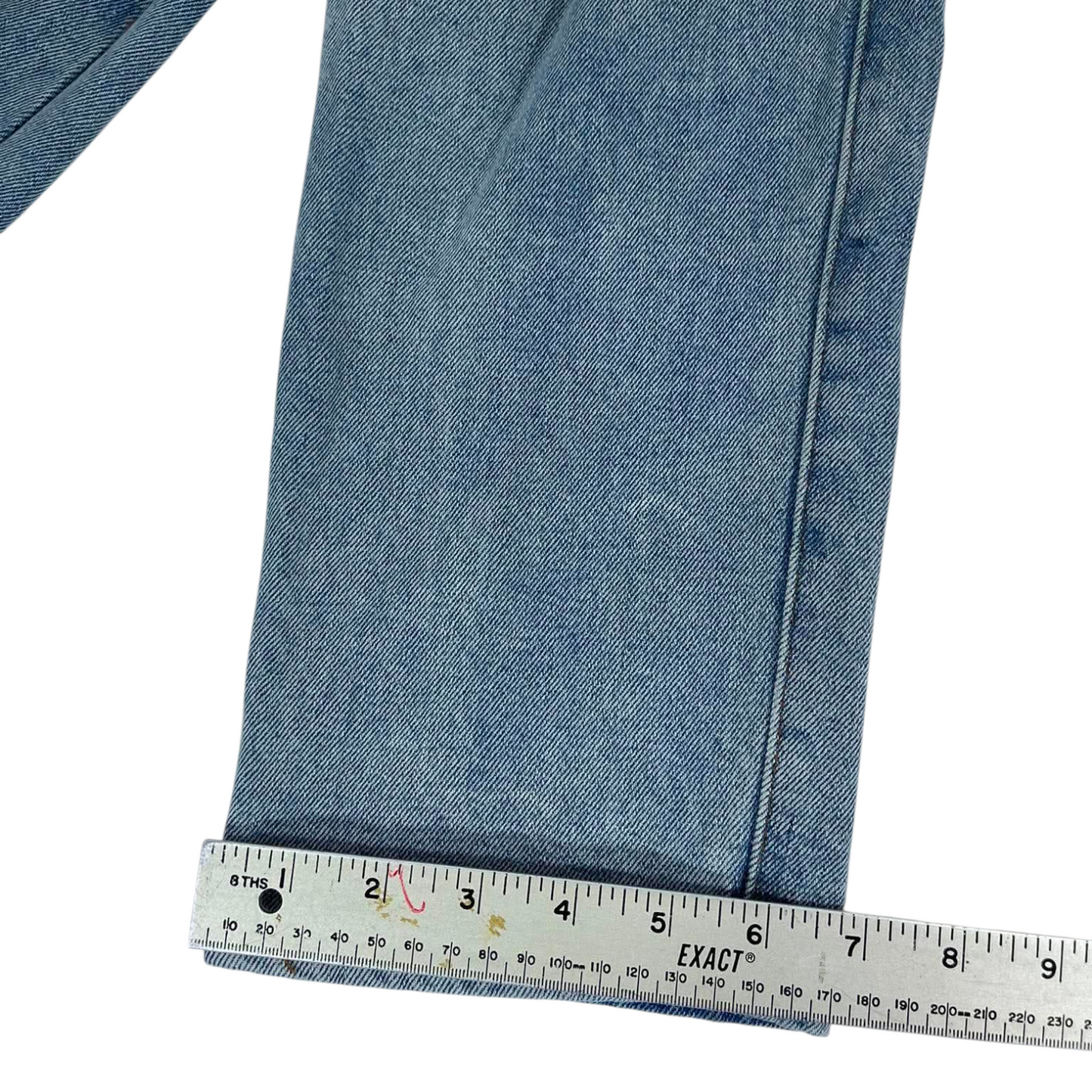 GARAGE BLUE DENIM JEANS WITH A RELAXED FIT (28)