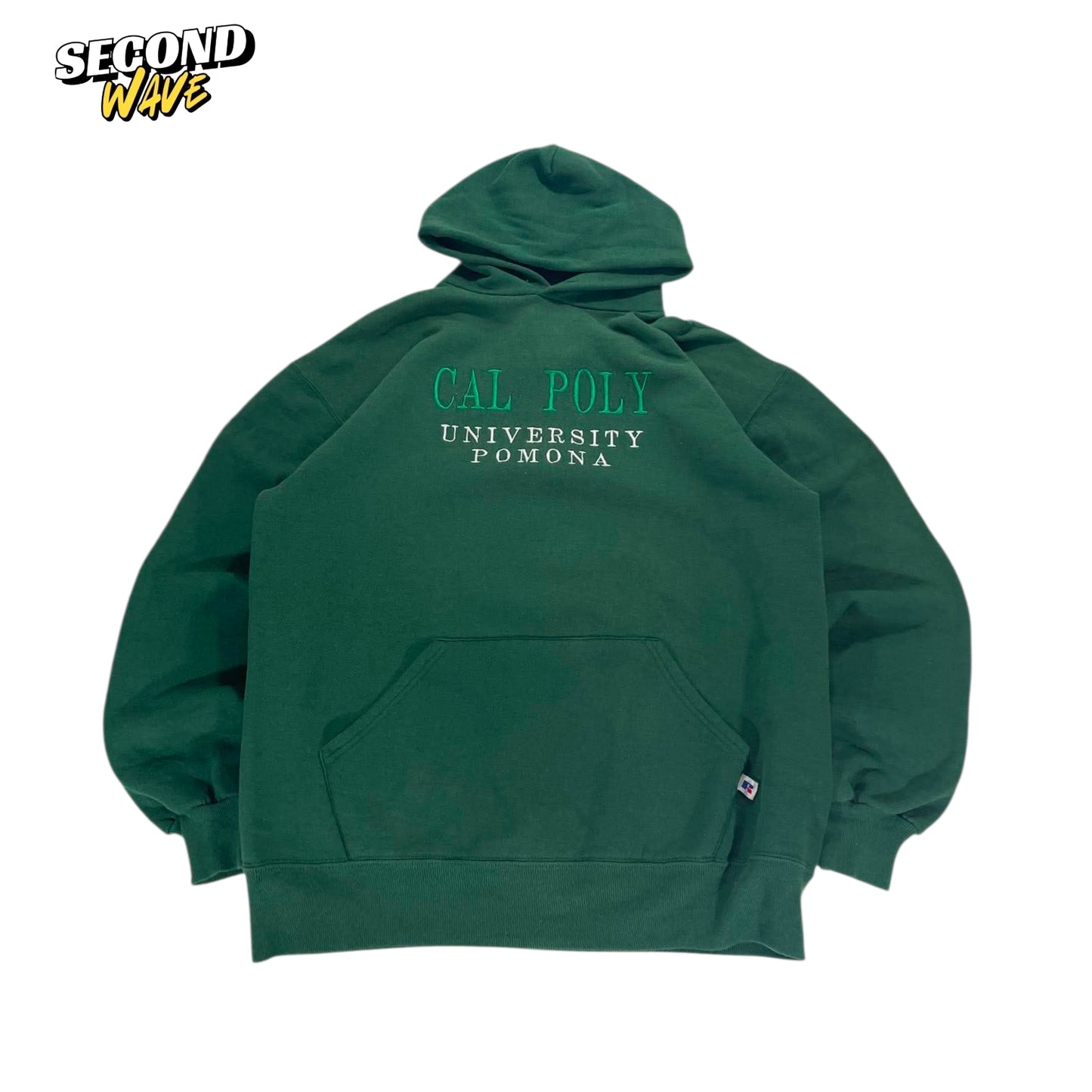 VINTAGE RUSSELL ATHLETIC CAL POLY HOODIE (L)