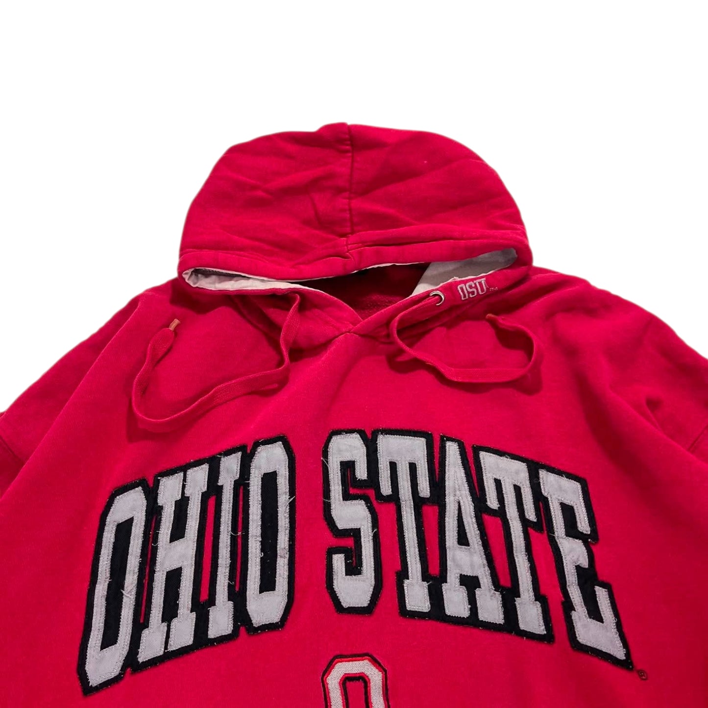 VINTAGE OHIO STATE UNIVERSITY RED HOODIE (XL)