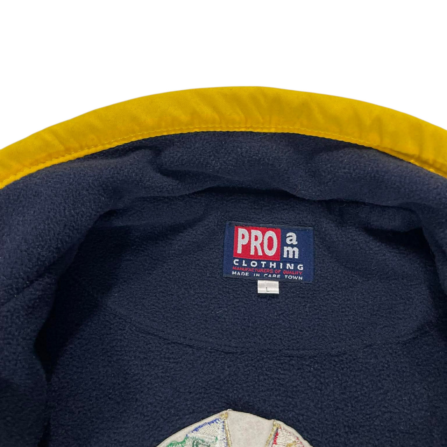 2004 LIPTON CHALLENGE CUP CAPE TOWN NAVY BLUE FLEECE VEST (L)