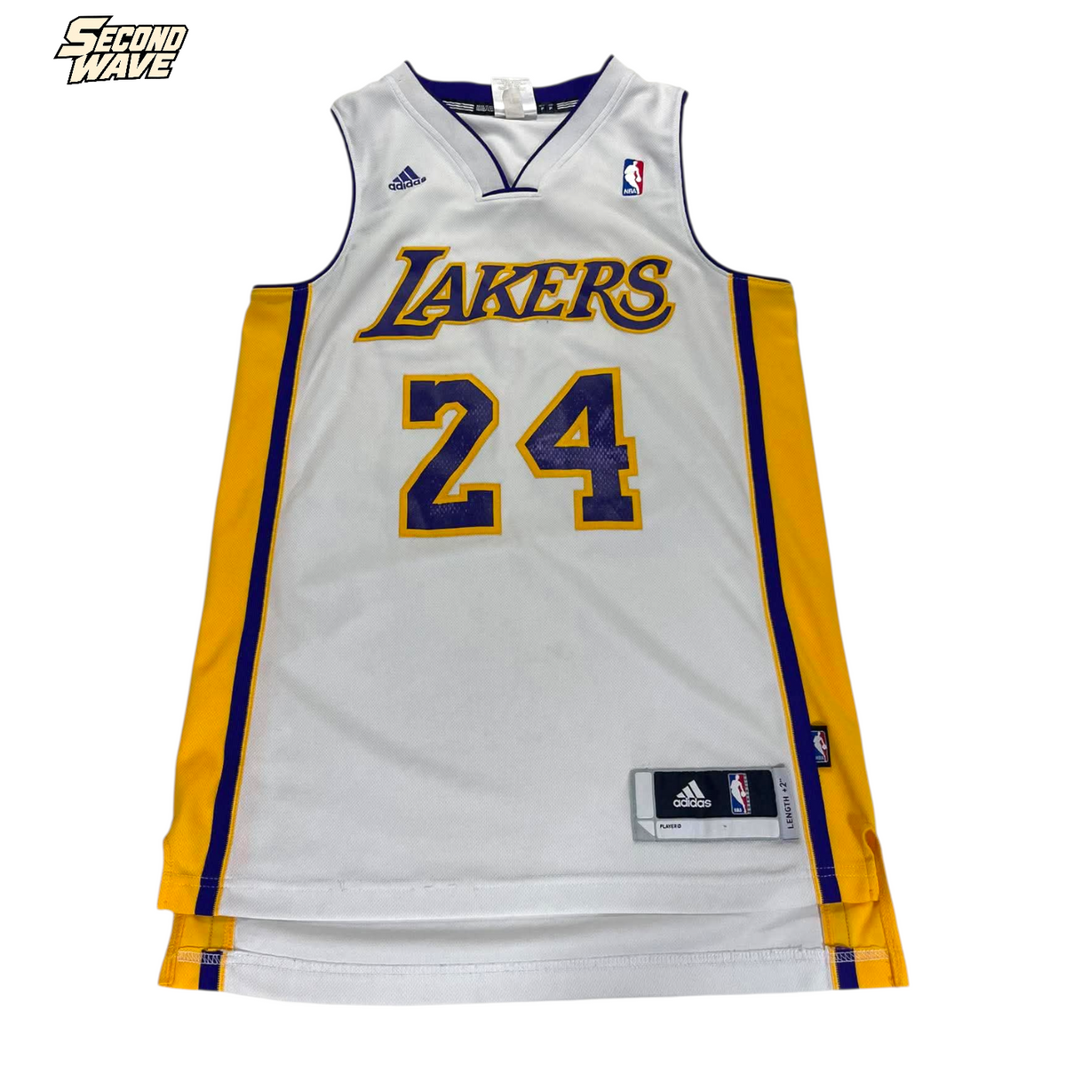 VINTAGE ADIDAS KOBE BRYANT LAKERS JERSEY (FITS UPTO LARGE)