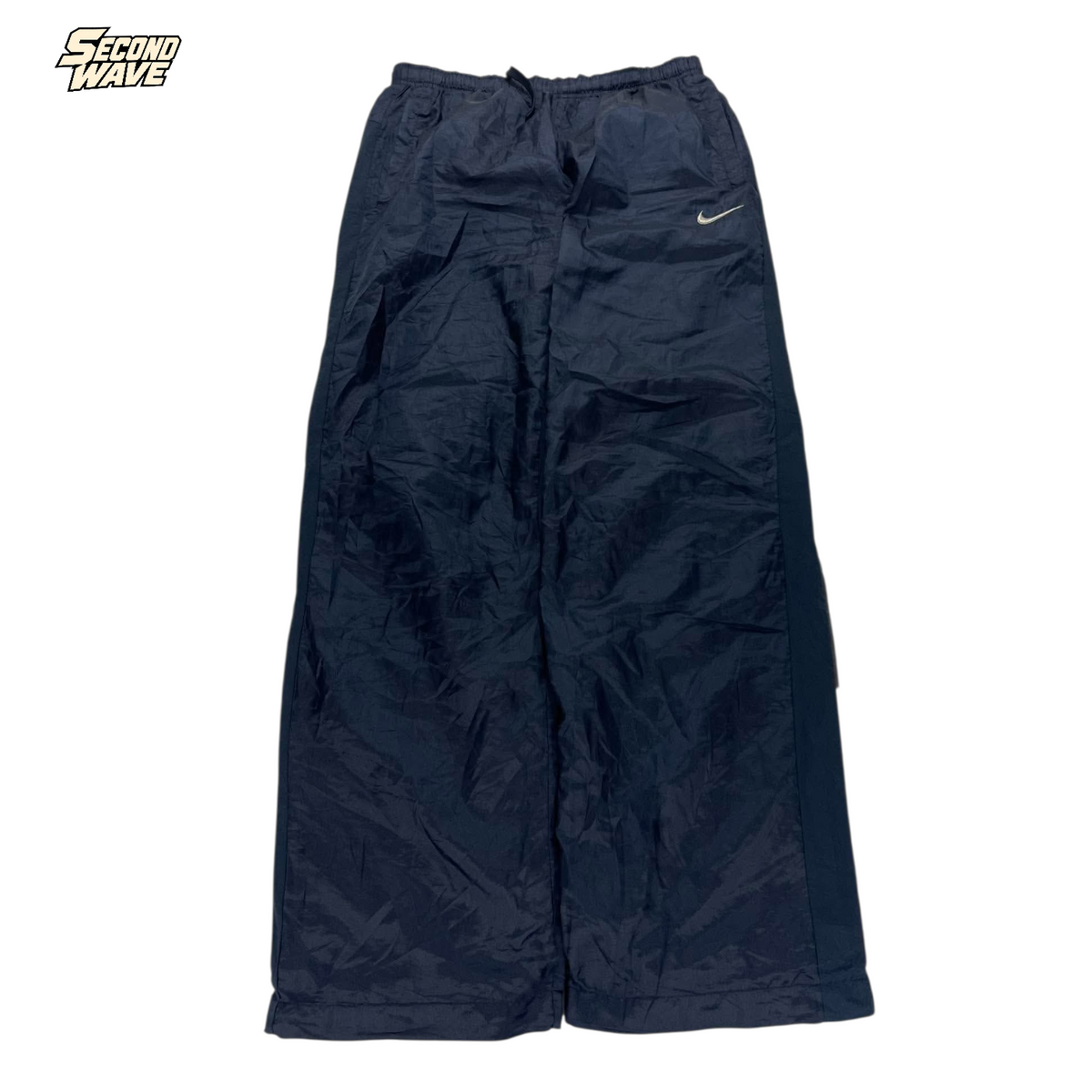 NIKE NAVY TRACK PANTS¹³ (M)