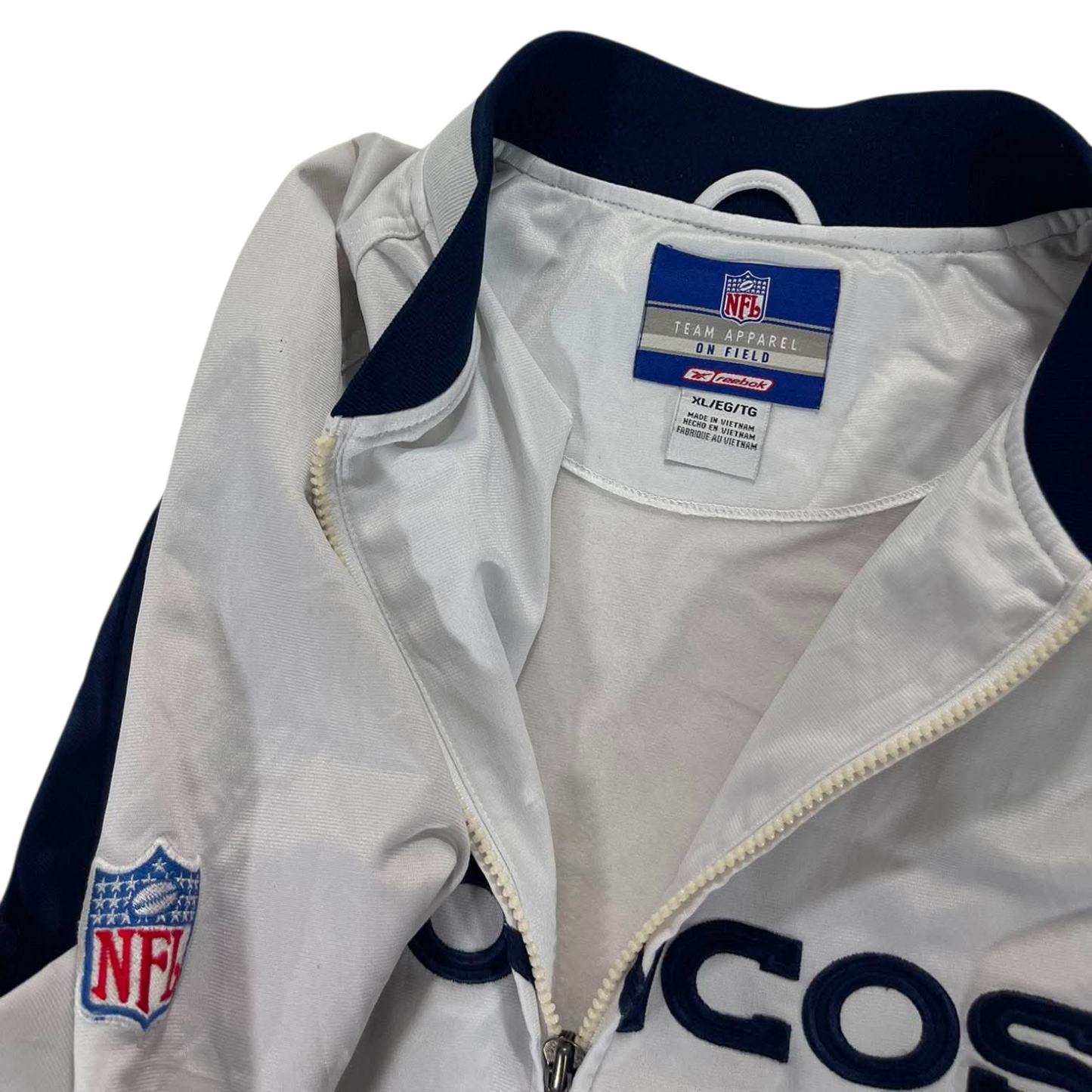 VINTAGE NFL DENVER BRONCOS REEBOK JACKET (XL)