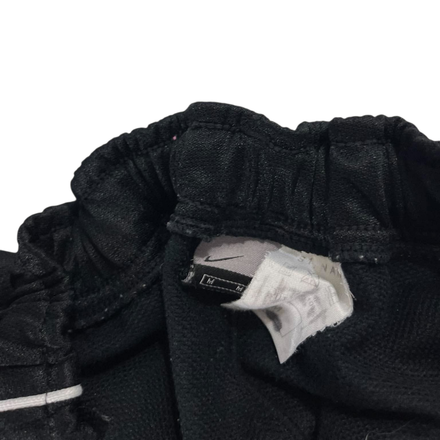 Y2K NIKE BLACK/WHITE TRACK PANTS¹² (S - M)