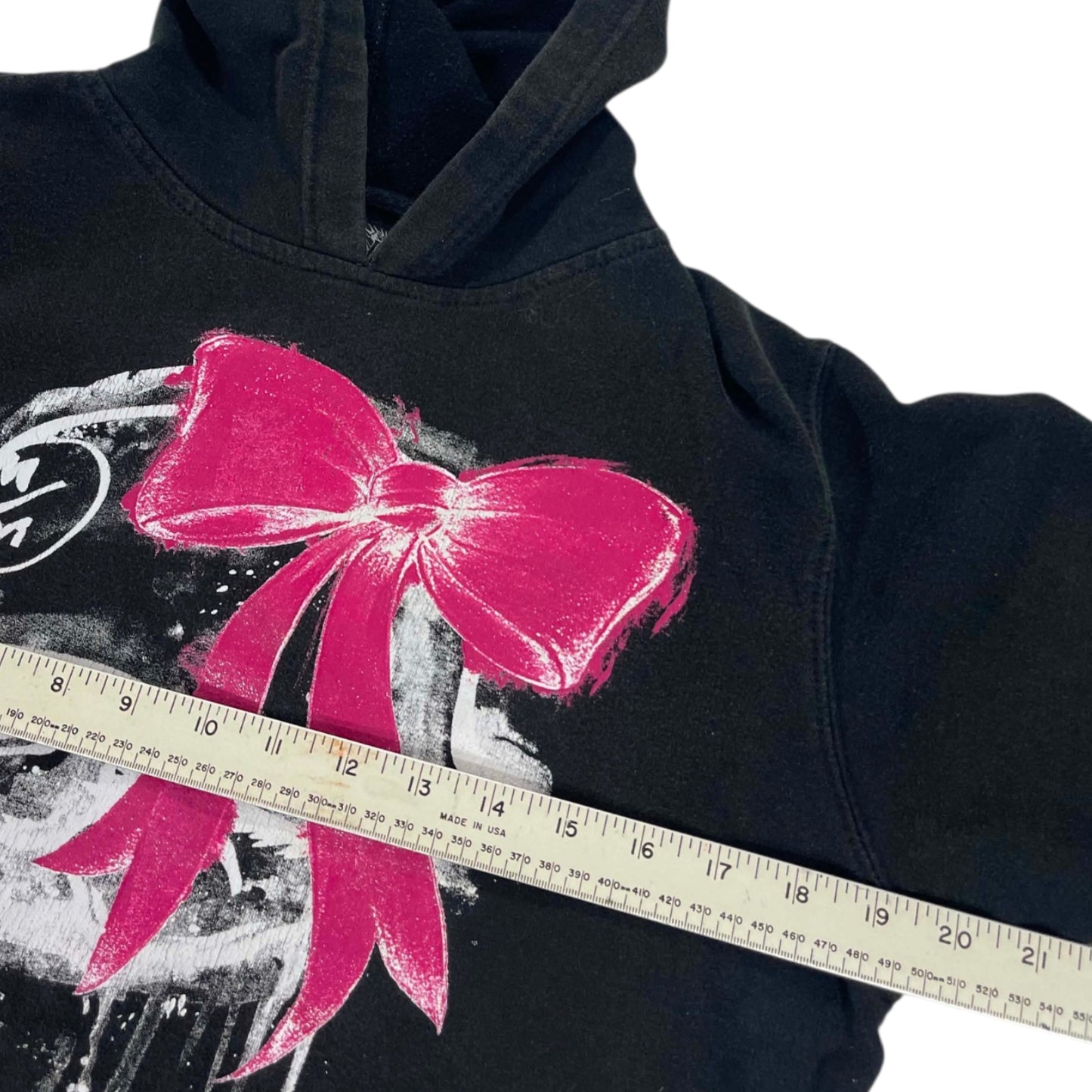 Y2K METAL MULISHA BLACK HOODIE (L)