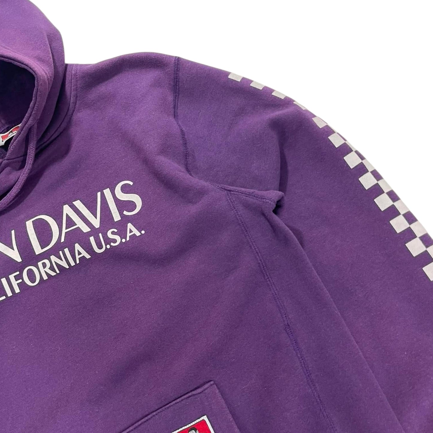 VINTAGE BEN DAVIS PURPLE HOODIE (M)