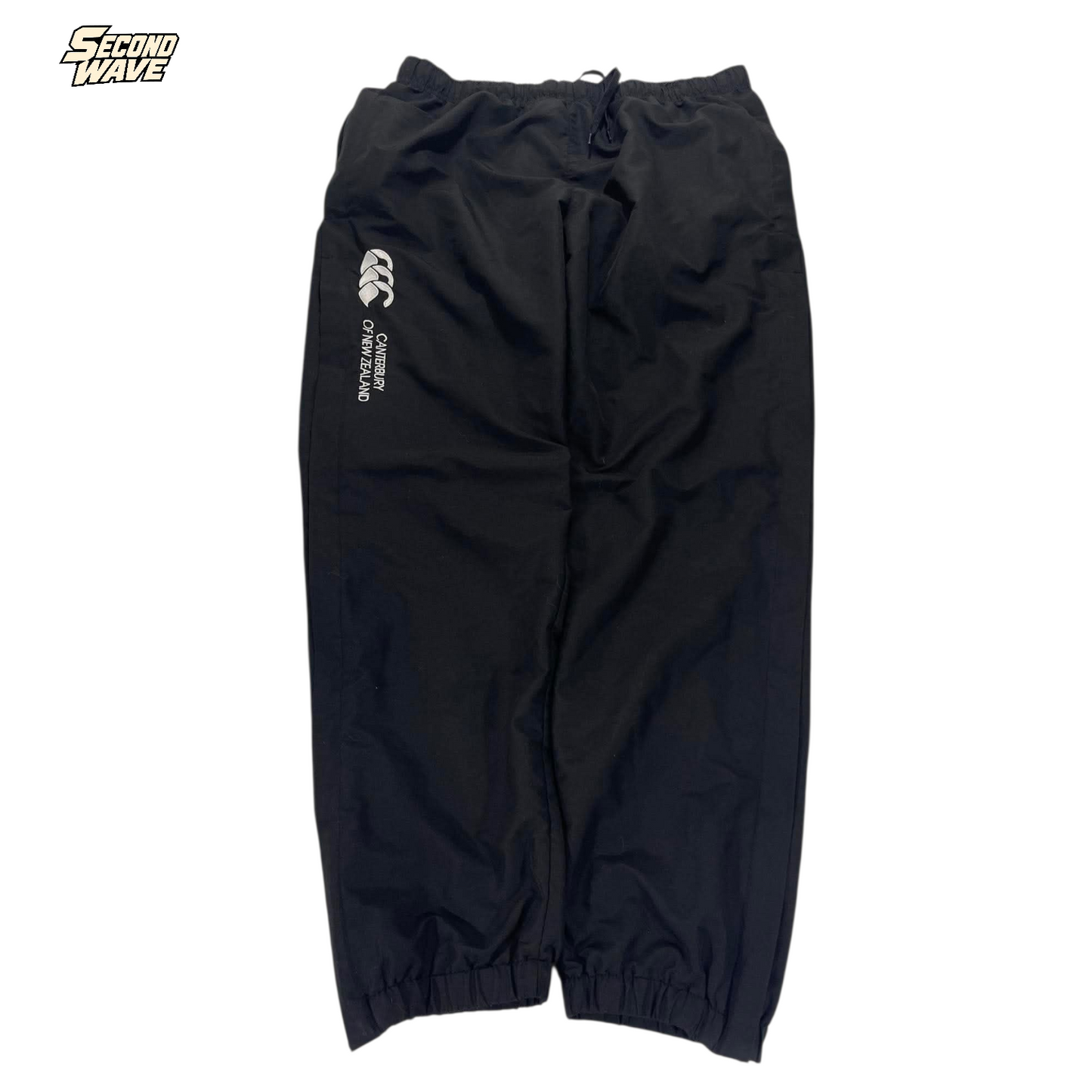 CANTERBURY BLACK TRACK PANTS ¹⁰ (2XL)