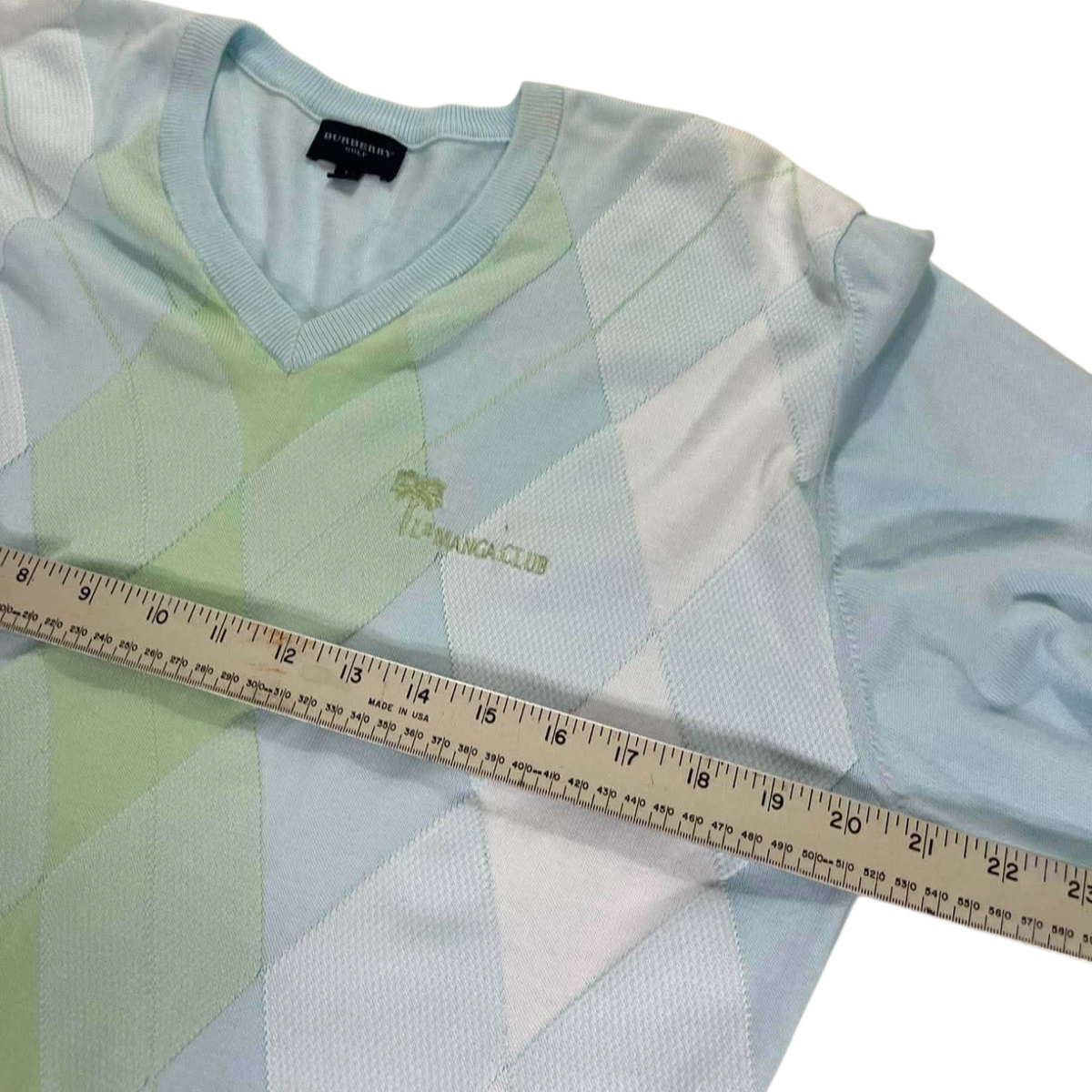 BURBERRY GOLF SWEATER (L)