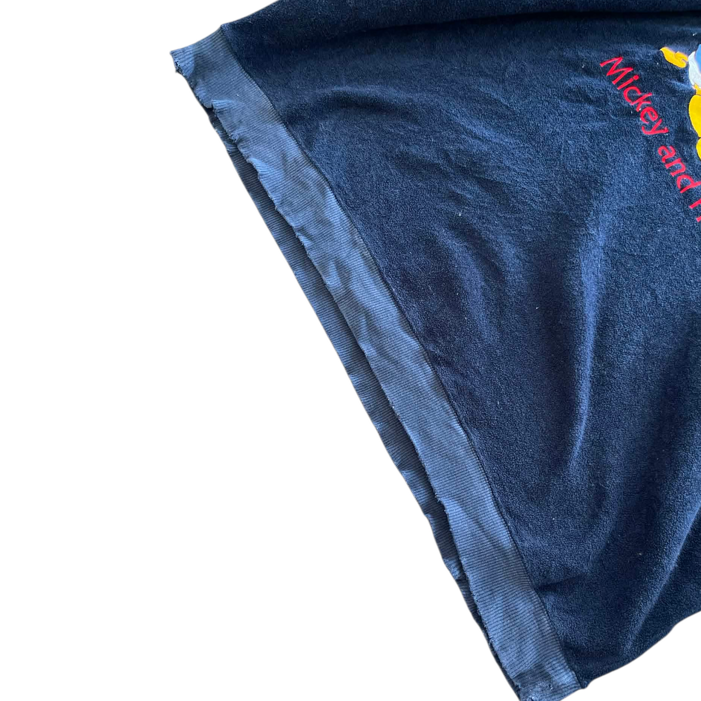 VINTAGE DISNEY MICKEY MOUSE NAVY BLUE SWEATSHIRT (L-XL)