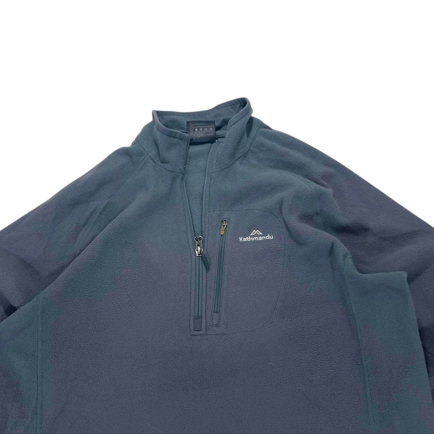 KATHMANDU GREEN QUARTER ZIP FLEECE (M)