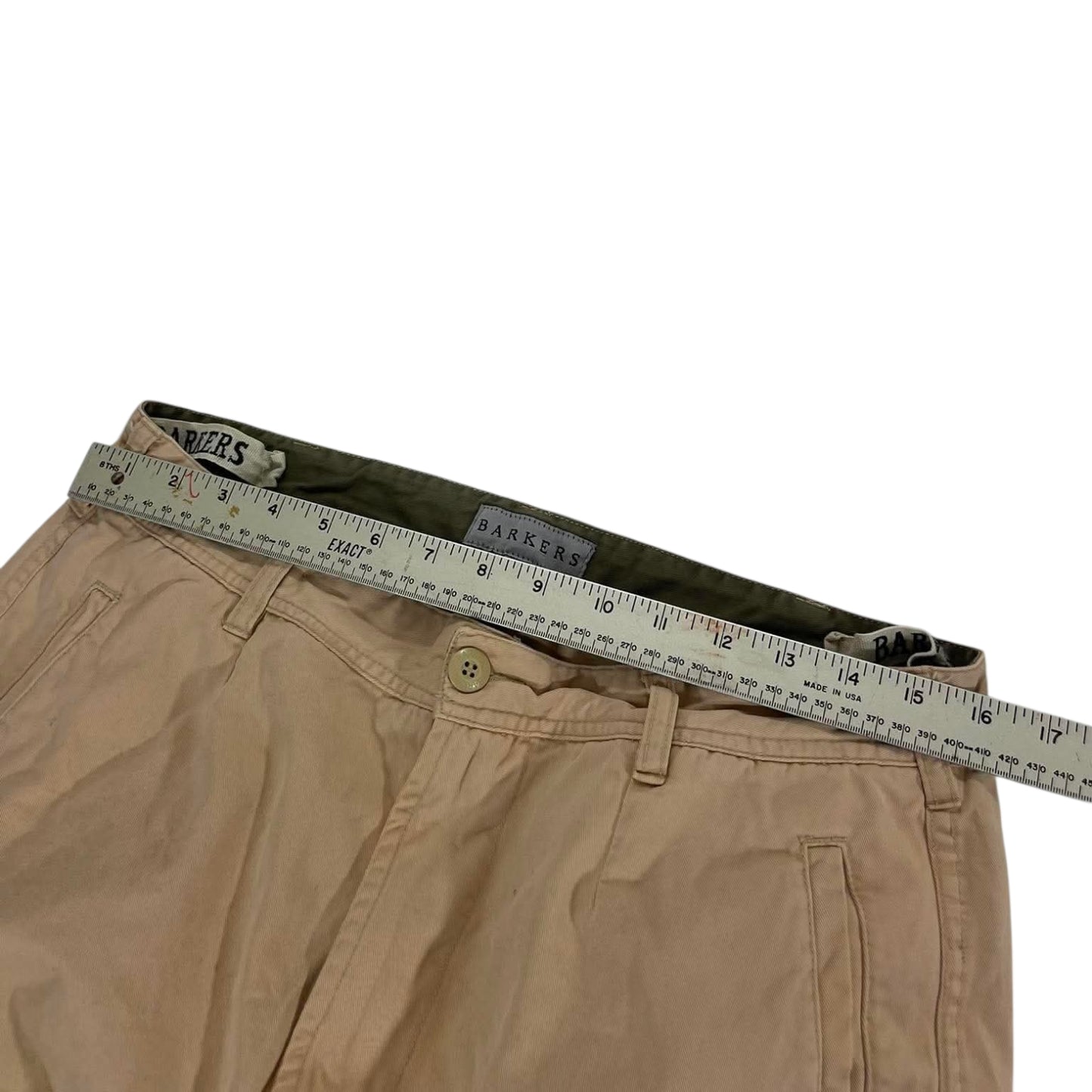 TRASHED VIBES BARKERS TAN CARGO PANTS (32)