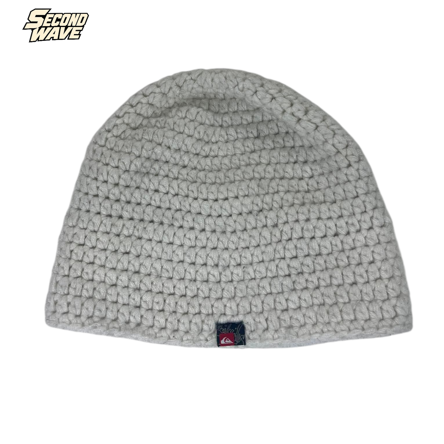 VINTAGE QUIKSILVER GRAY KNIT BEANIE