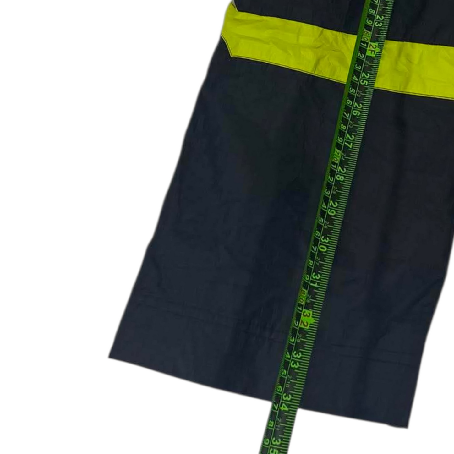 VINTAGE NIKE BLACK NEON TRACK PANTS (M)¹