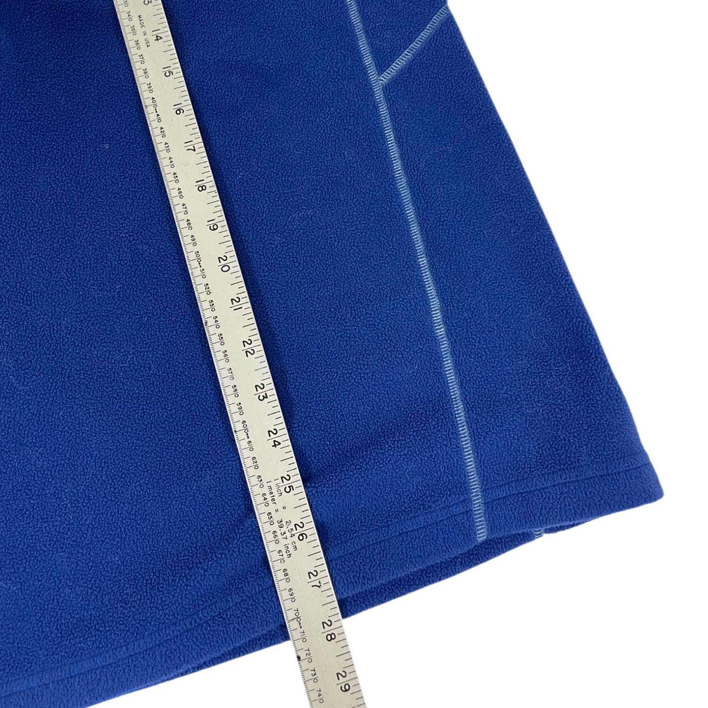 MACPAC BLUE FLEECE QUARTER ZIP SWEATSHIRT (L)