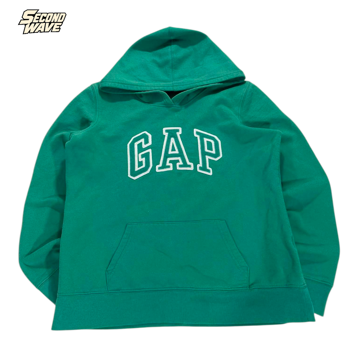 GREEN GAP HOODIE (XS)