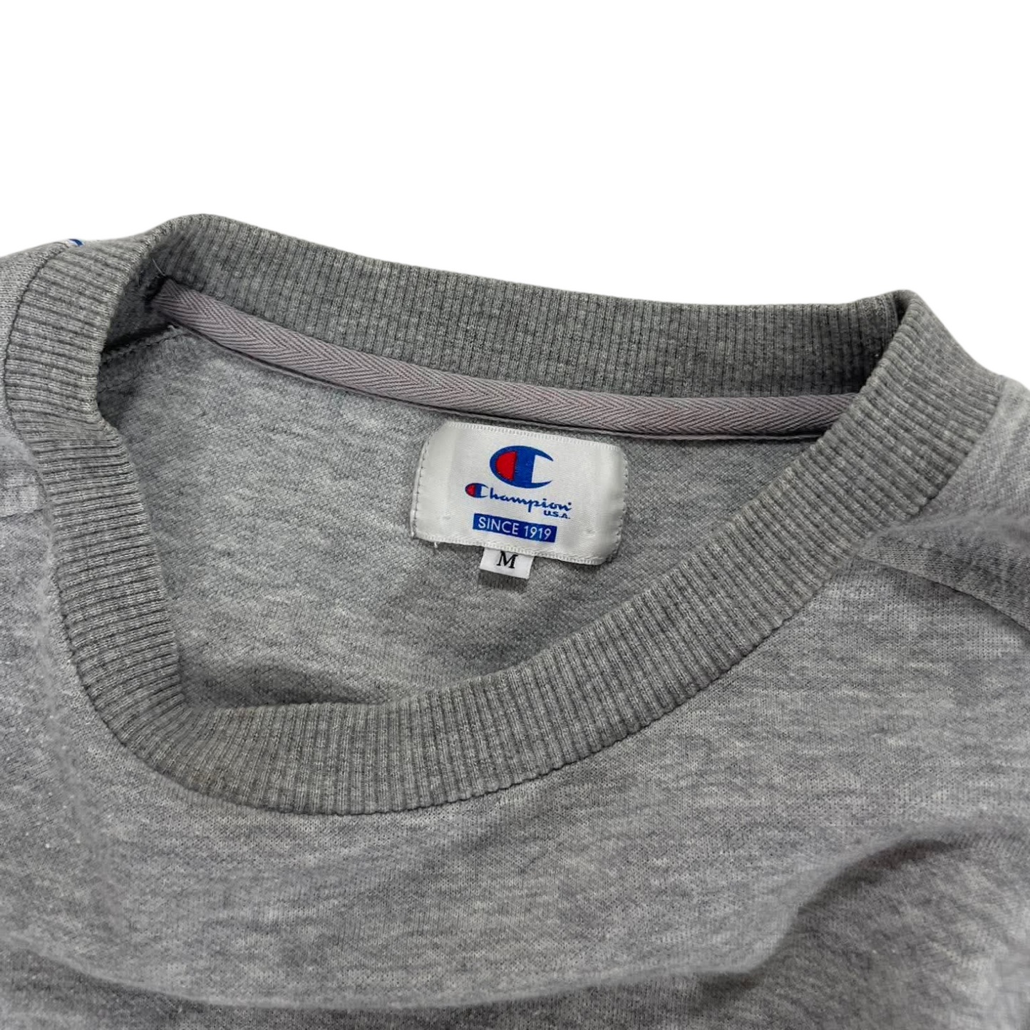 CHAMPION GREY CREWNECK SWEATSHIRT (M)