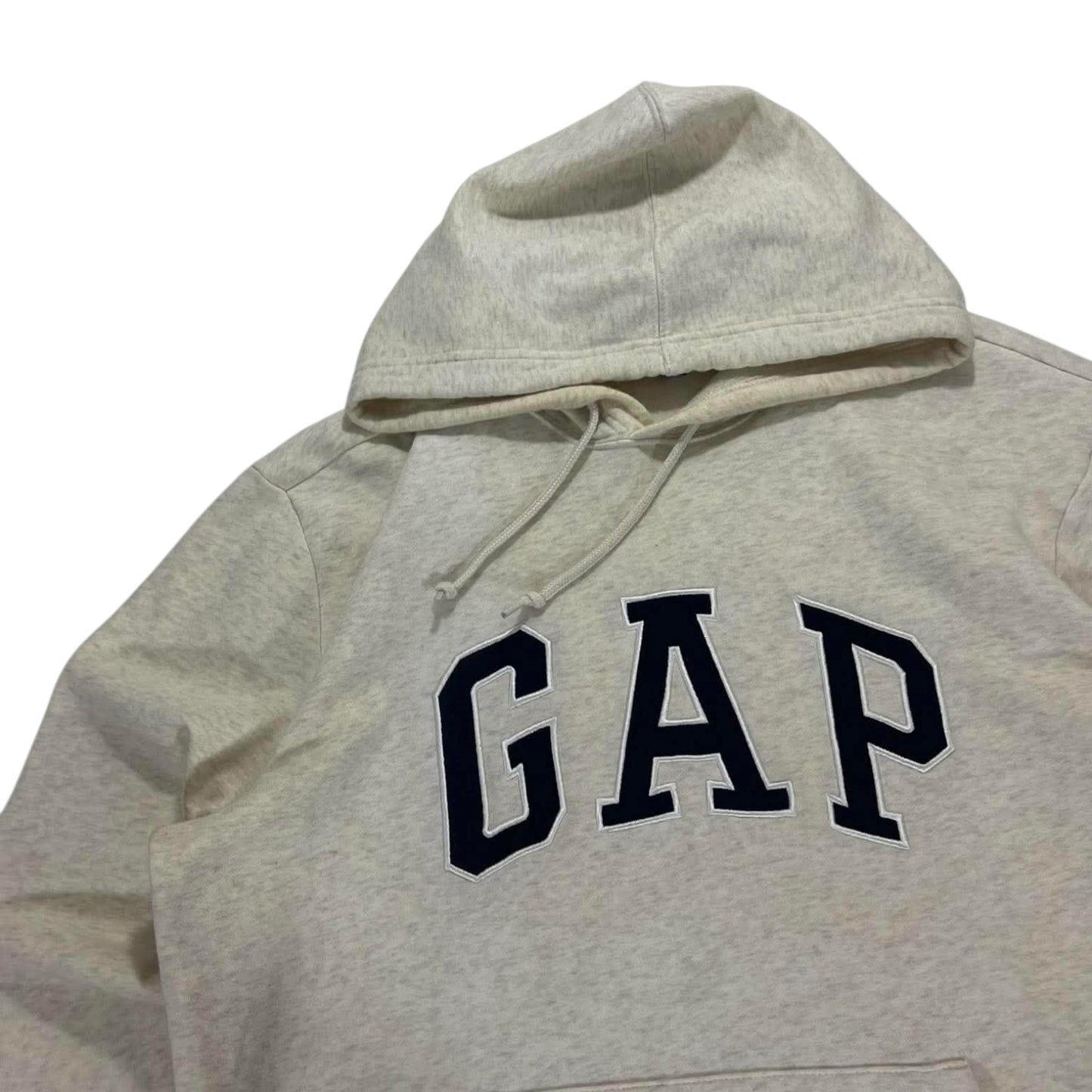 VINTAGE EMBROIDERED GAP HOODIE (L)